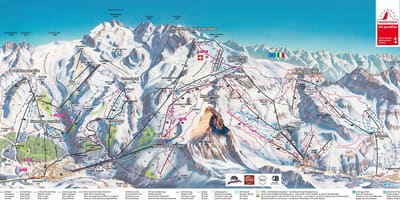 Карта на Швейцария отпечатък